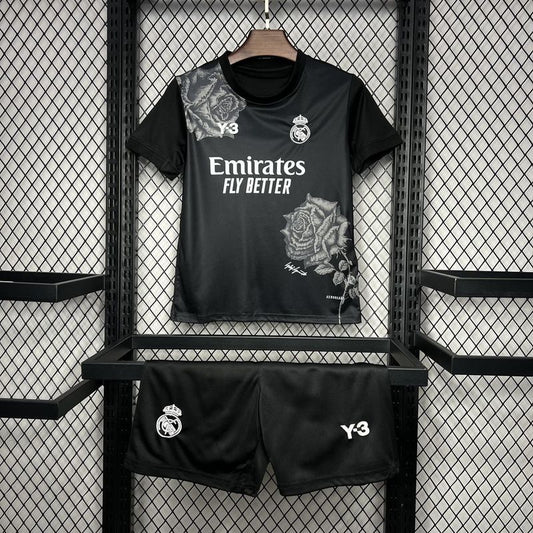 Real Madrid. Kit Y3 Rose Special Edition black 2024-2025