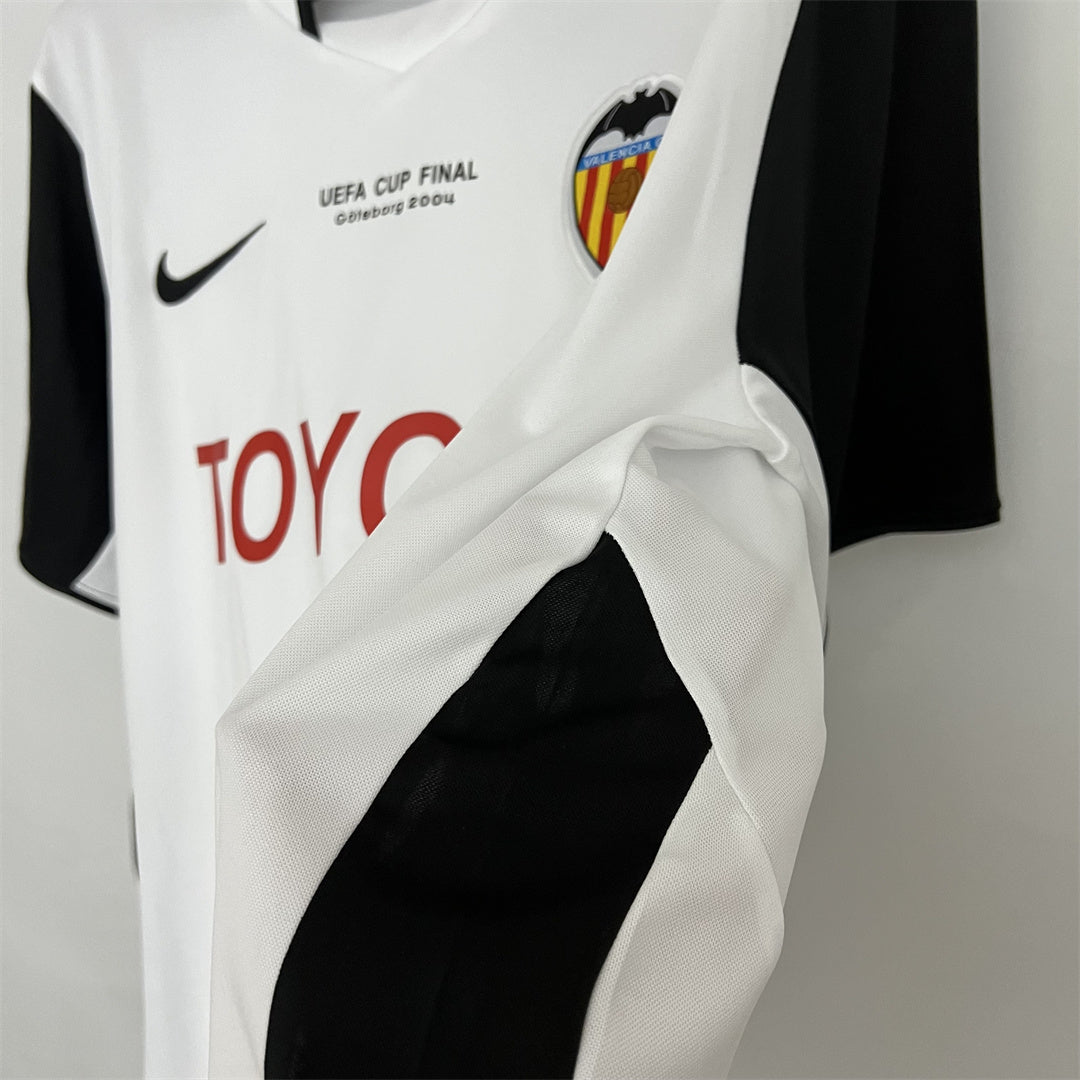 Valencia. Camiseta local 2003-2004