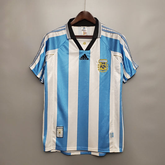 Selección de Argentina. Camiseta local 1998