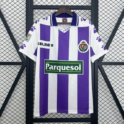 Valladolid. Camiseta local 1995-1996