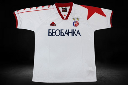 Estrella Roja de Belgrado. Camiseta visitante 1996-1998