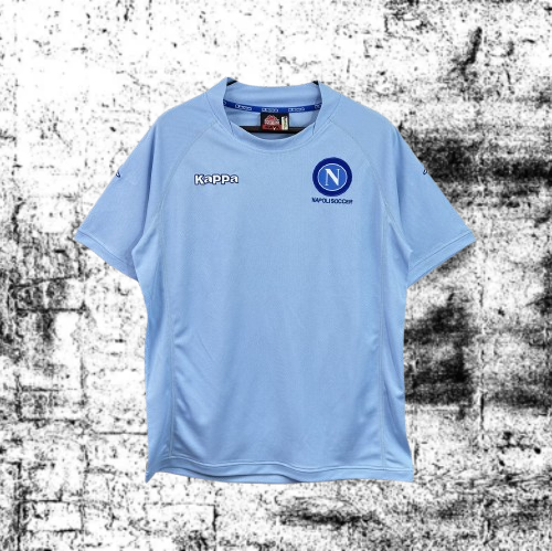 Napoli. Camiseta local 2004-2005
