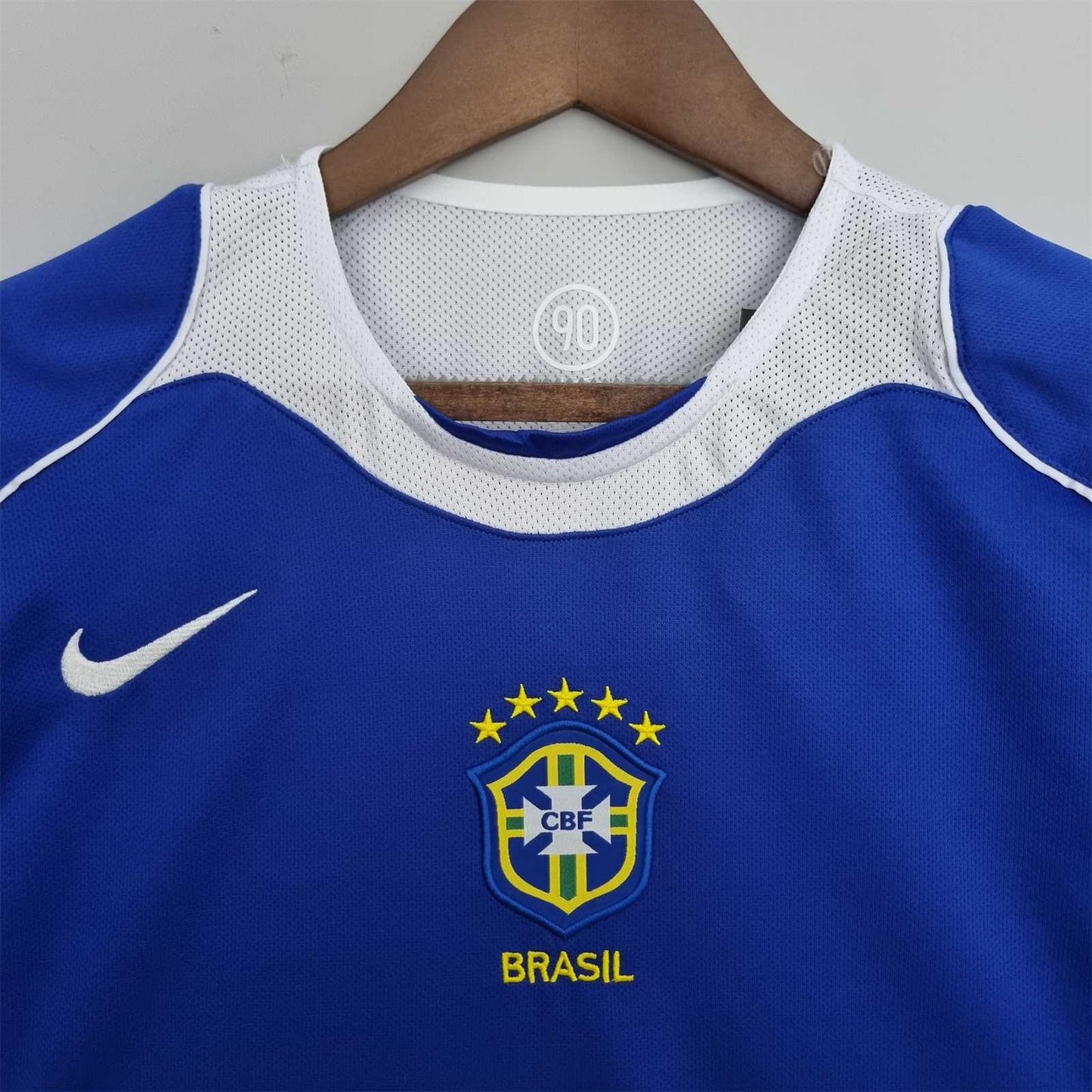 Selección de Brasil. Camiseta visitante 2004