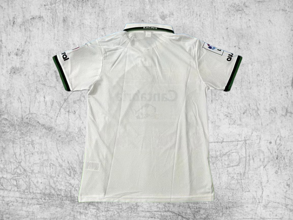Racing de Santander. Camiseta local 2001-2002