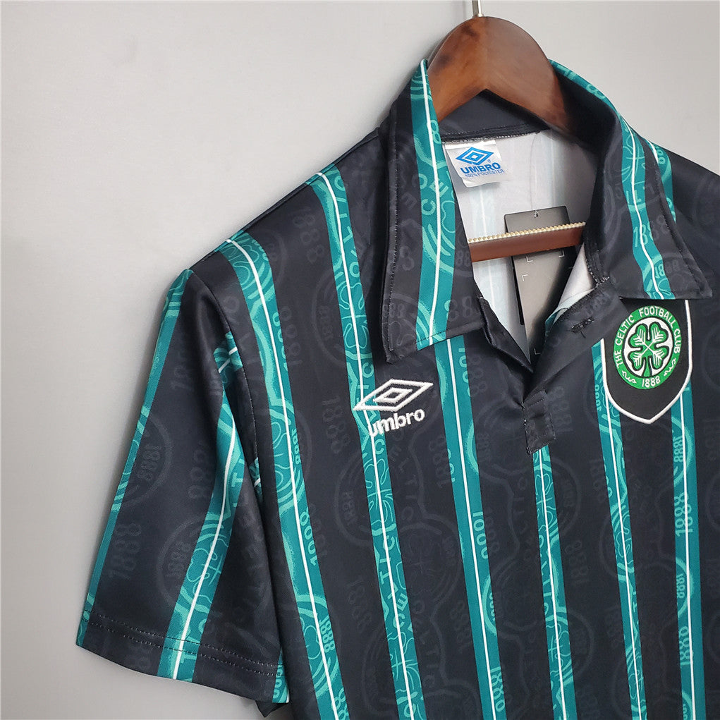 Celtic. Camiseta visitante 1992-1993