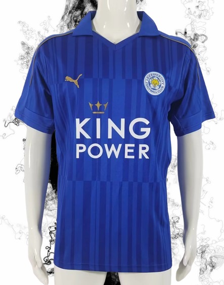 Leicester City. Camiseta local 2016-2017