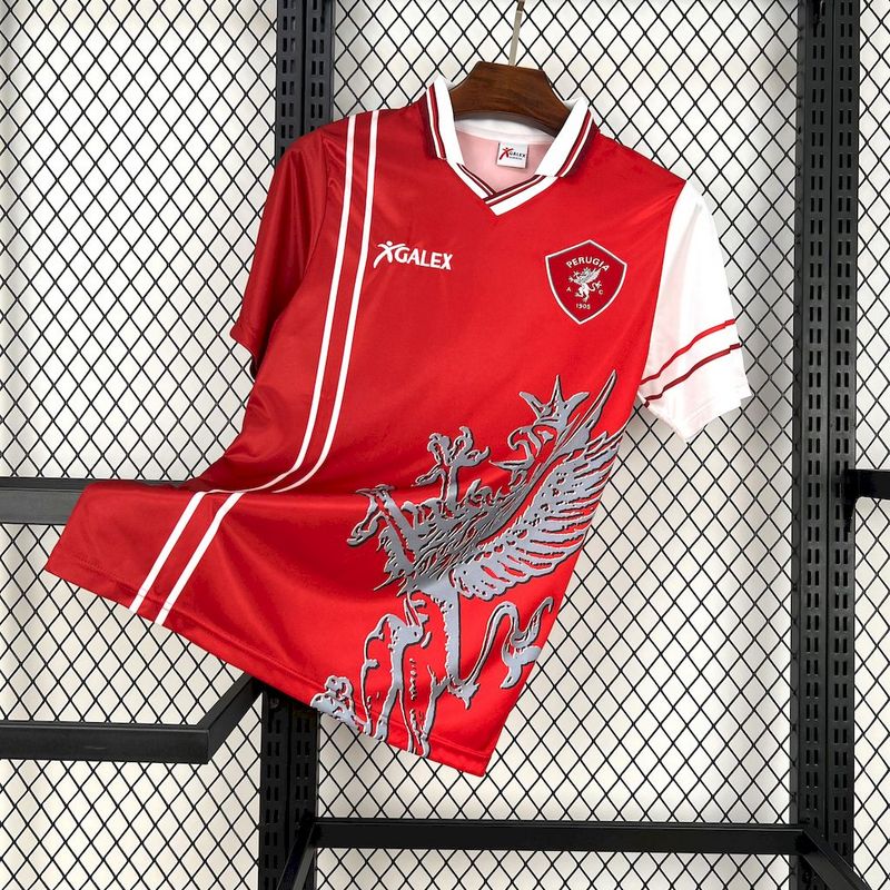 Perugia. Camiseta local 1998-1999