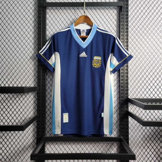 Selección de Argentina. Camiseta visitante 1998