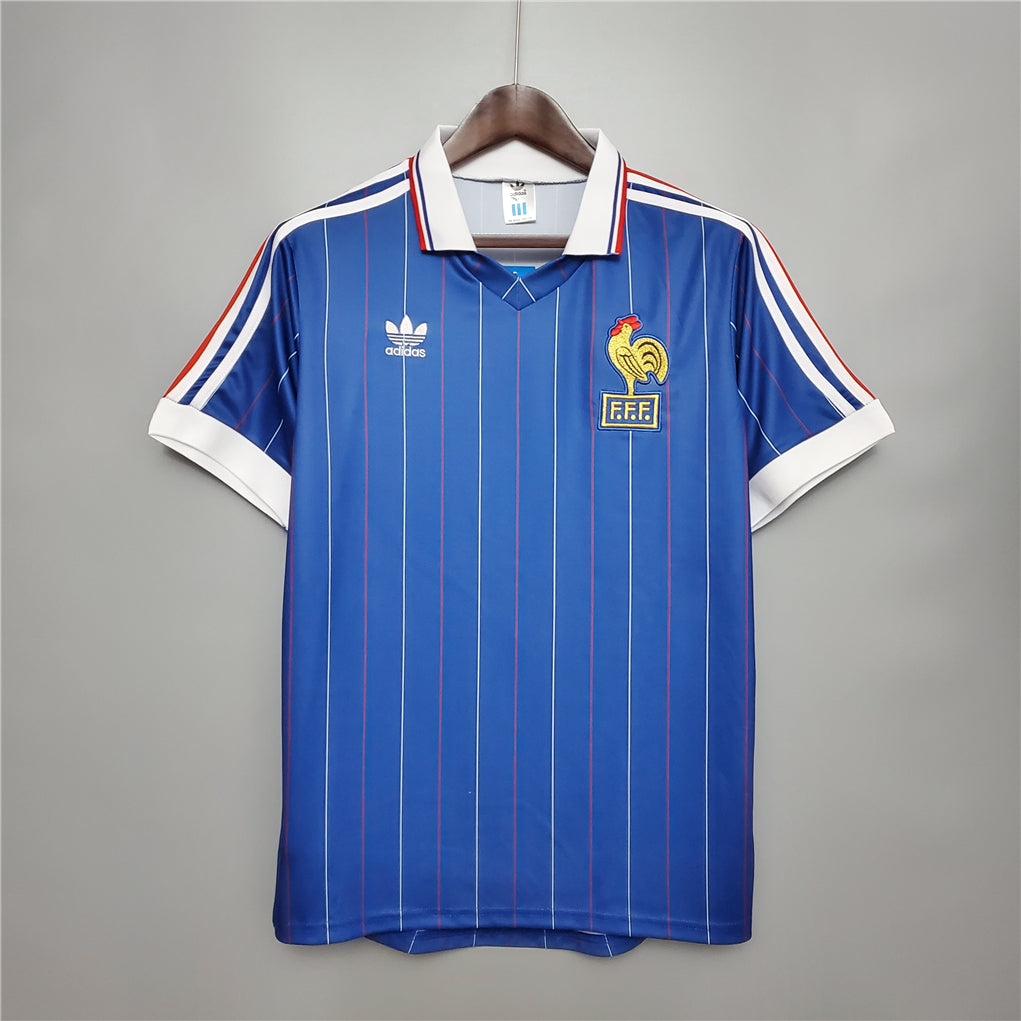 Selección de Francia. Camiseta local 1982