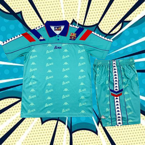 FC Barcelona. Kit Niño visitante 1992-1995