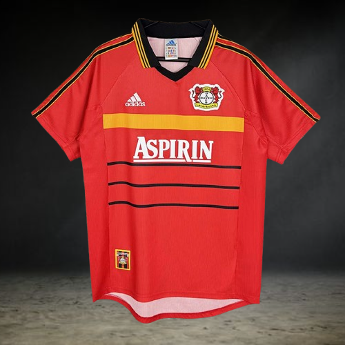 Bayer Leverkusen. Camiseta local 1999-2000