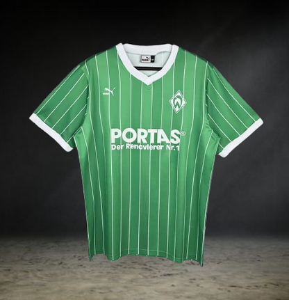 Werder Bremen. Camiseta local 1988-1989