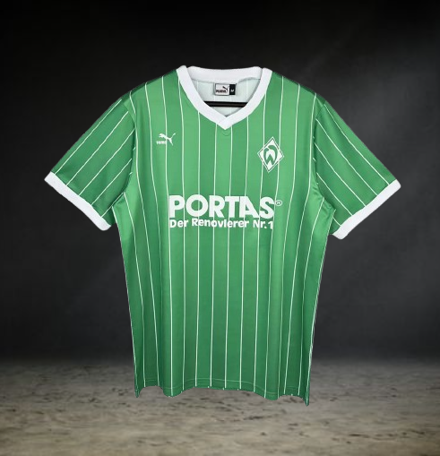 Werder Bremen. Camiseta local 1988-1989
