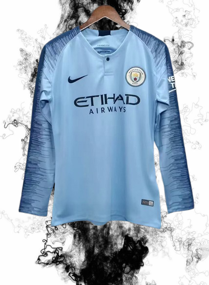 Manchester City. Camiseta local 2018-2019