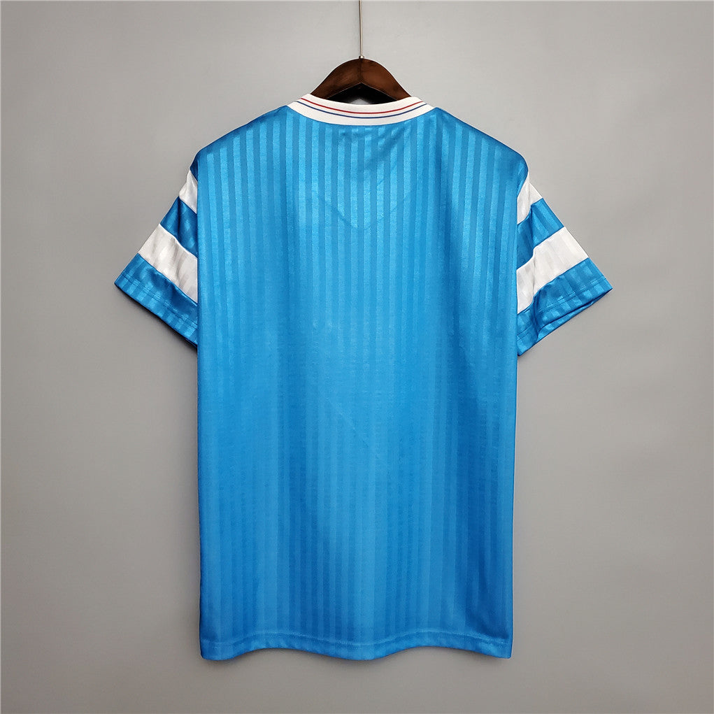 Marsella. Camiseta visitante 1990-1991