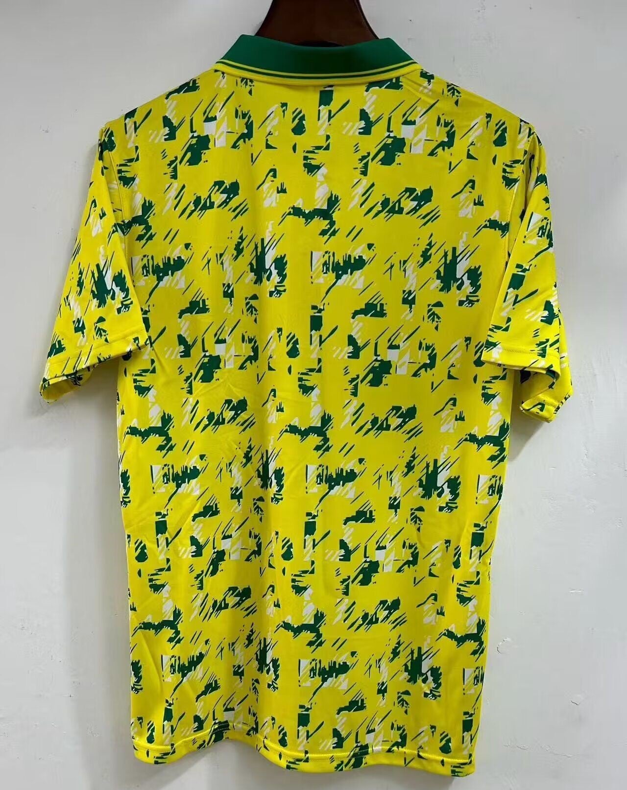 Norwich City. Camiseta local 1992-1994