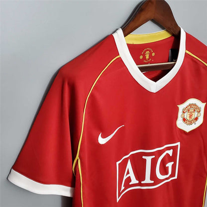 Manchester United. Camiseta local 2006-2007