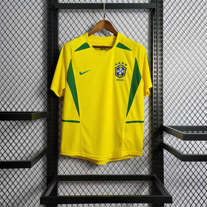 Selección de Brasil. Camiseta local 2002