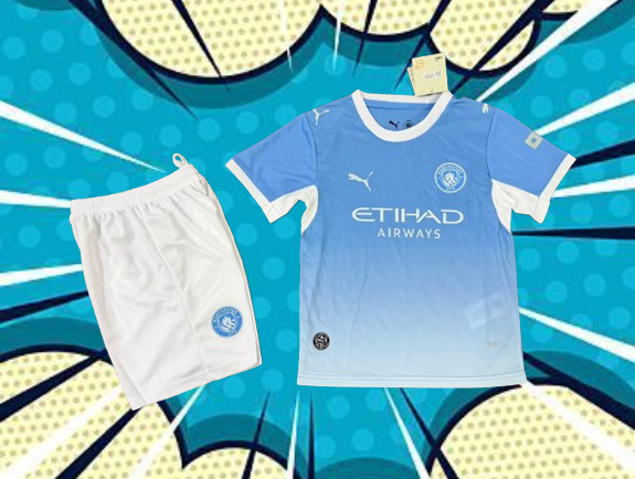Manchester City. Kit Niño local 2026-2027
