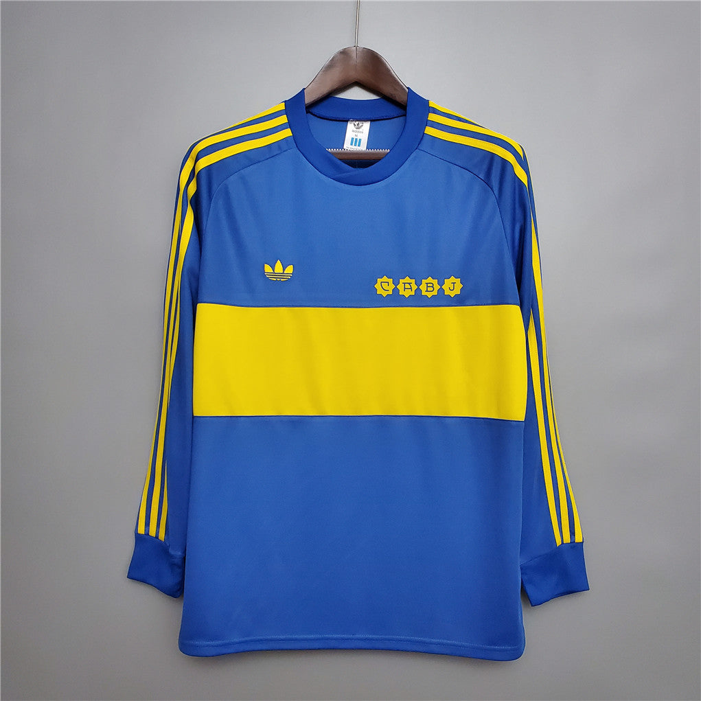 Boca Juniors. Camiseta local 1981-1982