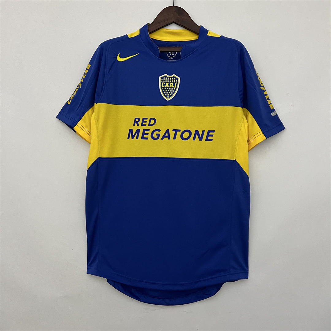 Boca Juniors. Camiseta local 2004-2005