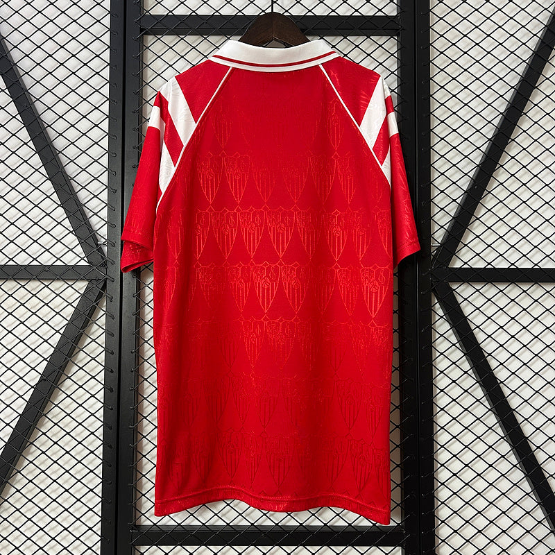 Sevilla. Camiseta visitante 1992-1993