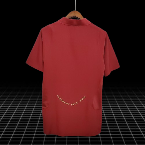 Arsenal. Camiseta local 2005-2006 (Sin Estampado)