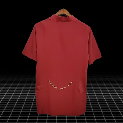 Arsenal. Camiseta local 2005-2006 (Sin Estampado)