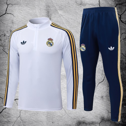 Real Madrid. Buzo 2026-2027 (Cierre medio)