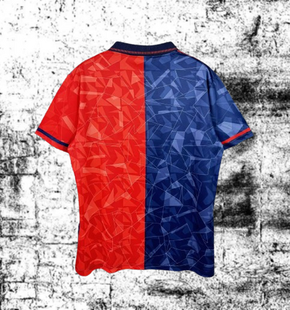 Cagliari. Camiseta local 1992-1993