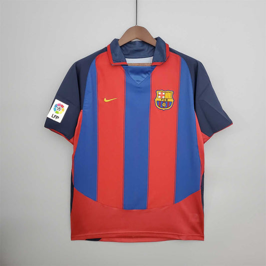 FC Barcelona. Camiseta local 2003-2004