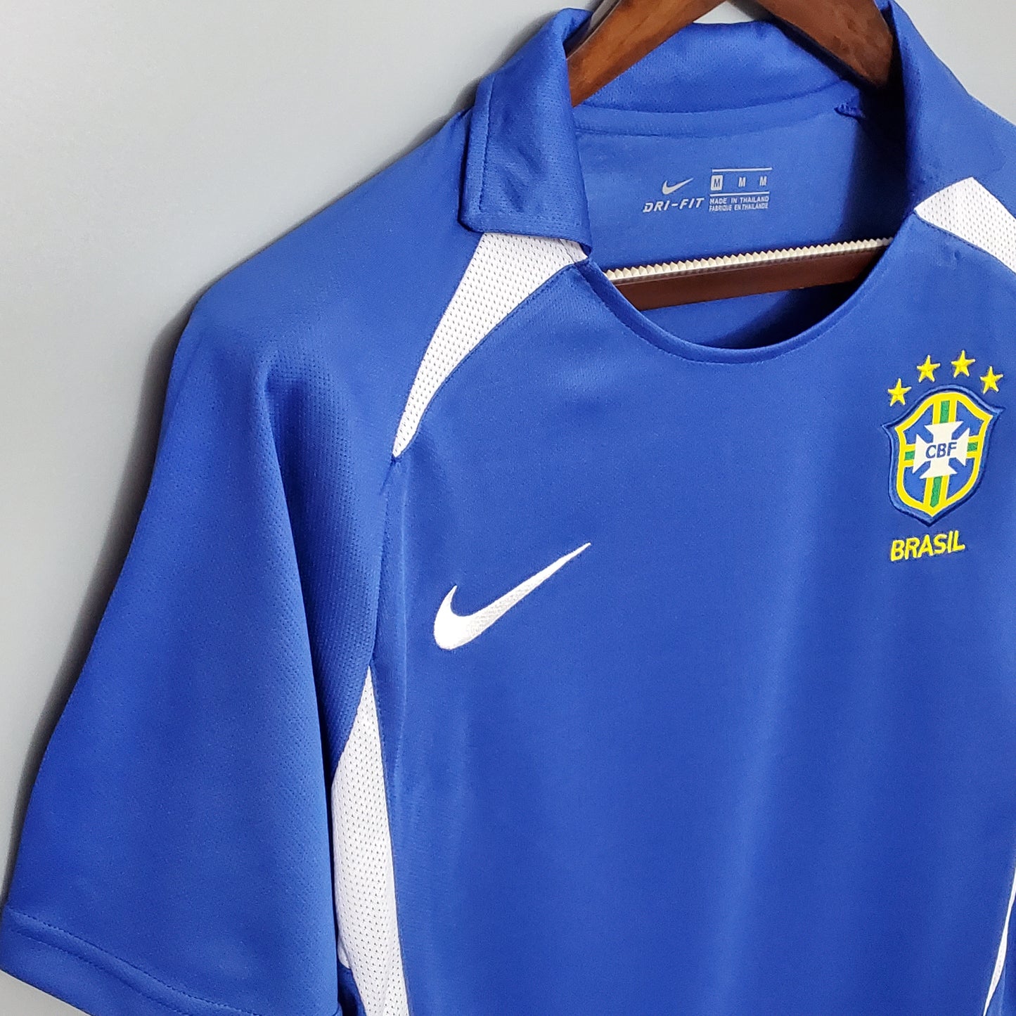 Selección de Brasil. Camiseta visitante 2002