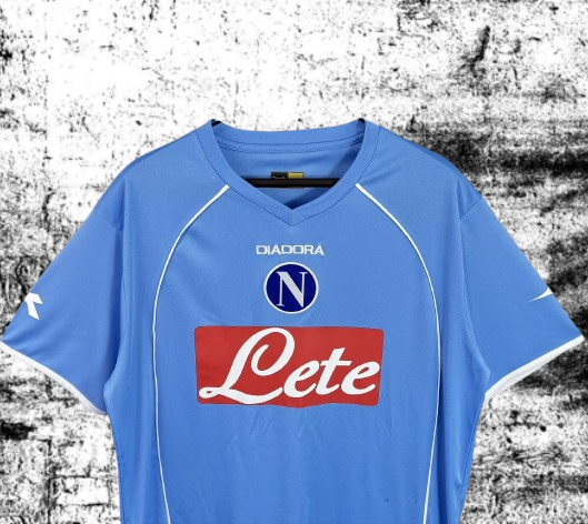 Napoli. Camiseta local 2006-2007