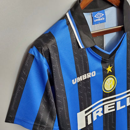 Inter de Milán. Camiseta local 1997-1998