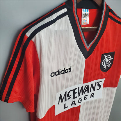 Rangers. Camiseta visitante 1995-1996
