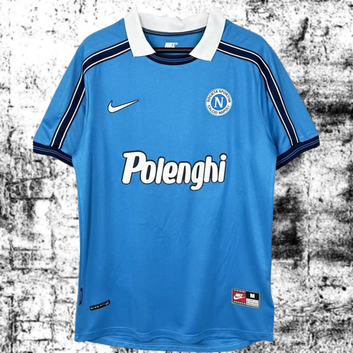 Napoli. Camiseta local 1998-1999