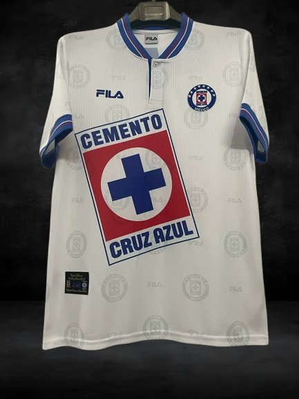Cruz Azul. Camiseta visitante 1999-2000