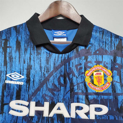 Manchester United. Camiseta visita 1992-1993