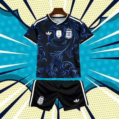 Selección de Argentina. Kit Niño visitante 2026