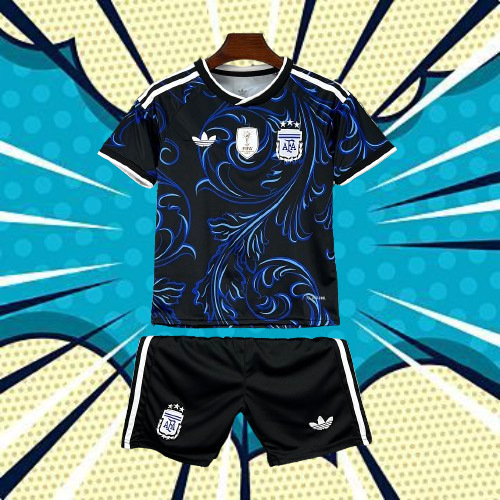 Selección de Argentina. Kit Niño visitante 2026