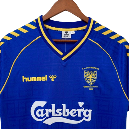 Wimbledon. Camiseta local 1988-1989