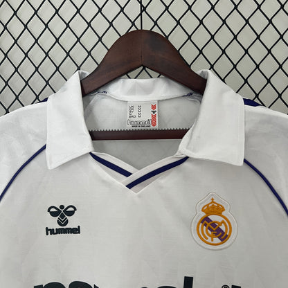 Real Madrid. Camiseta local 1986-1988