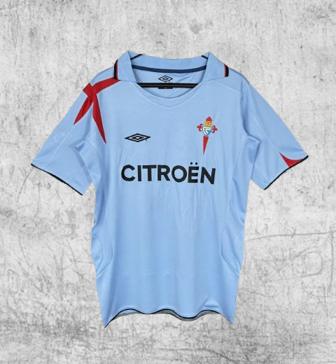 Celta de Vigo. Camiseta local 2005-2007