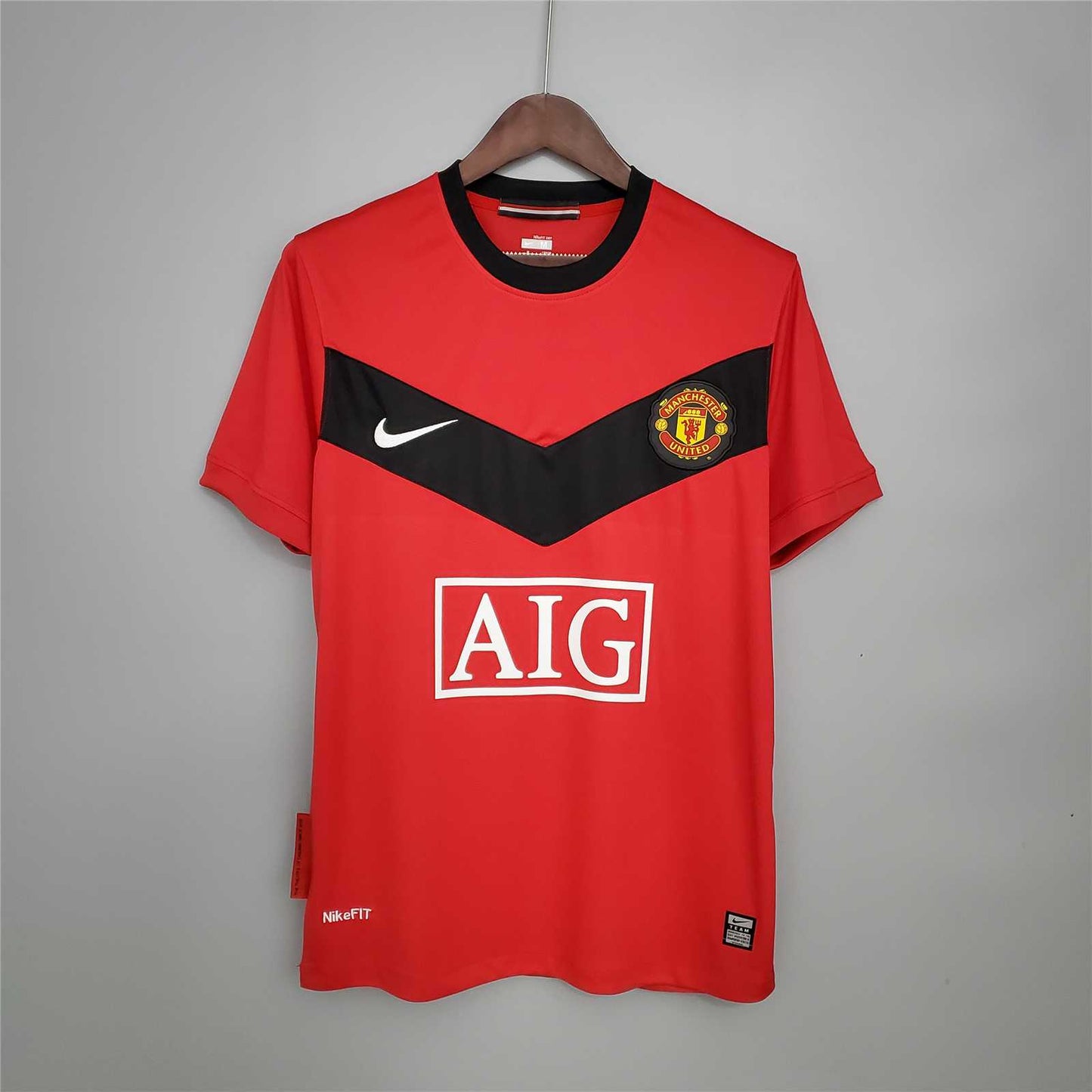 Manchester United. Camiseta local 2009-2010