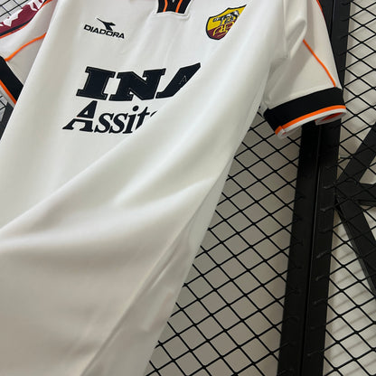 AS Roma. Camiseta visitante 1998-1999