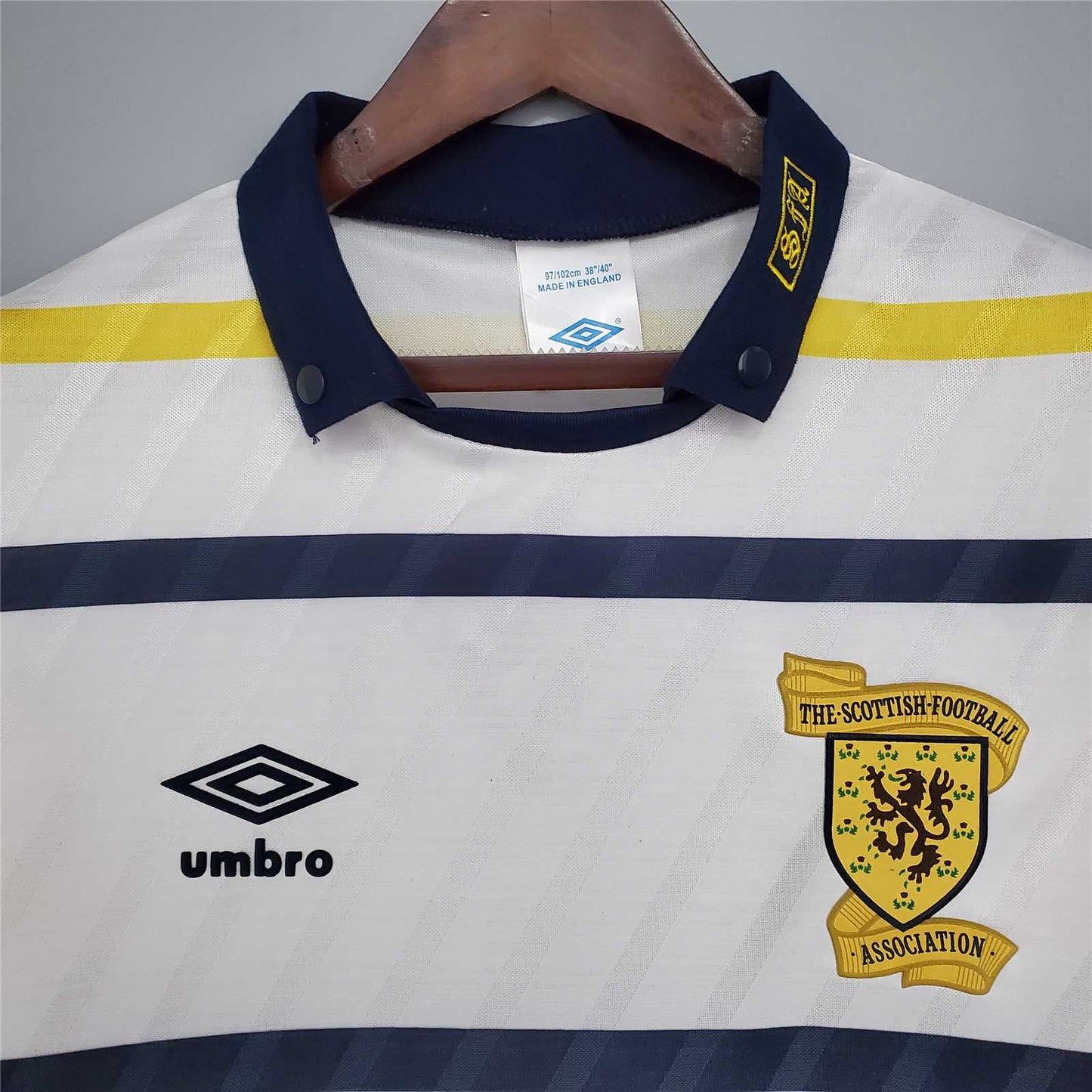 Selección de Escocia. Camiseta visitante 1988-1991