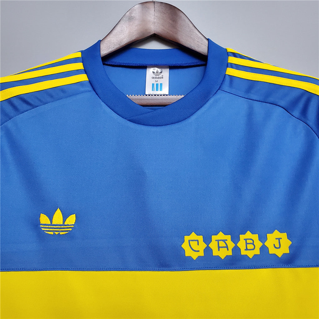 Boca Juniors. Camiseta local 1981-1982