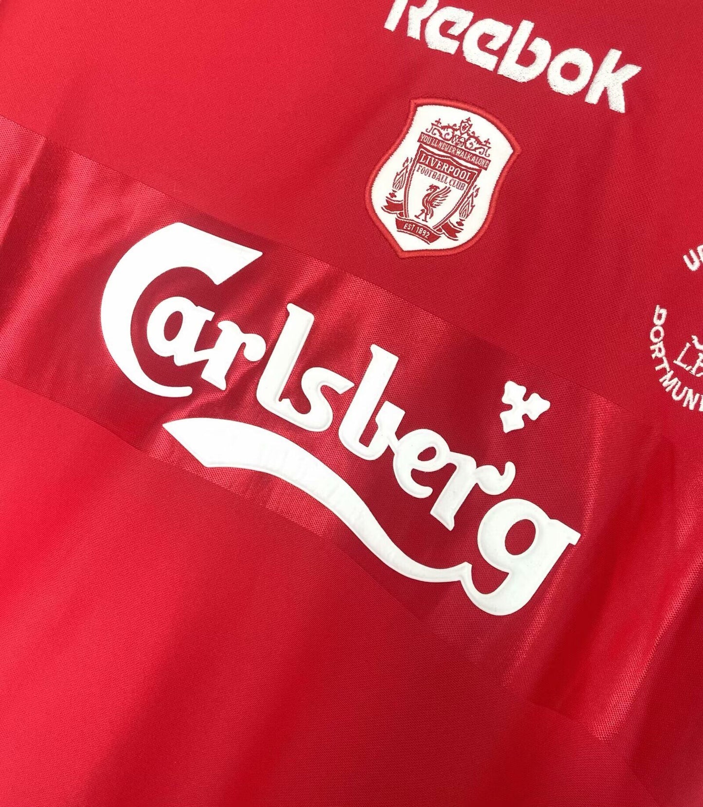 Liverpool. Camiseta Final Copa UEFA 2001