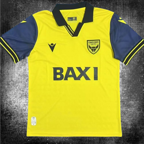 Oxford United. Camiseta local 2025-2026
