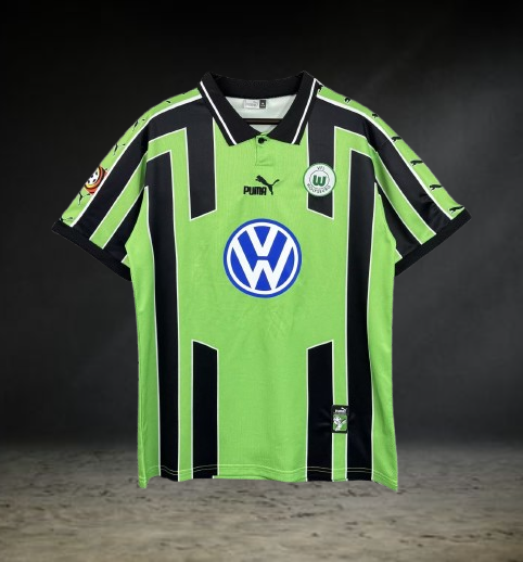 Wolfsburgo. Camiseta visitante 1999-2000